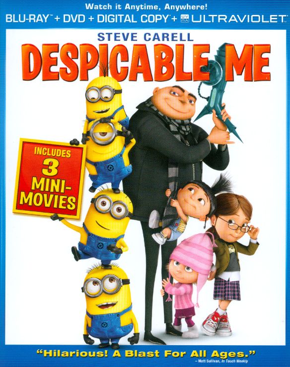  Despicable Me [Includes Digital Copy] [Blu-ray/DVD] [2 Discs] [2010]