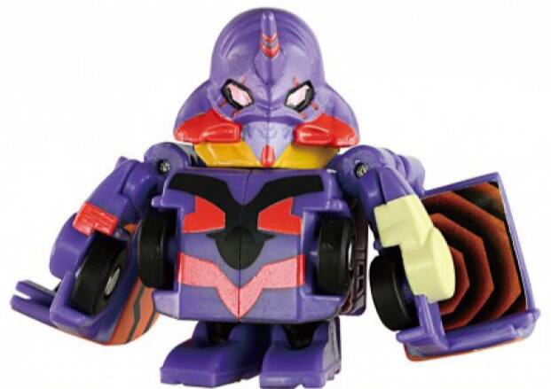 Alt View 2. Transformers - QTC-07 Evangelion Unit 01 Pseudo-Evolved | Transformers Q-Series.