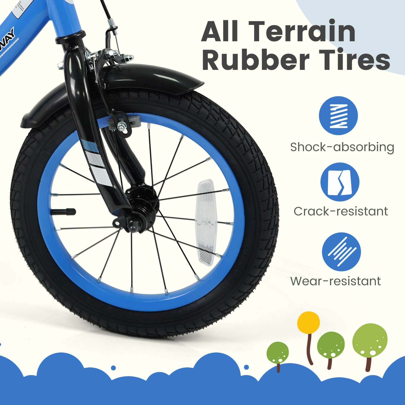 All Terrain Rubber Tires

- Shock-absorbing
- Crack-resistant
- Wear-resistant