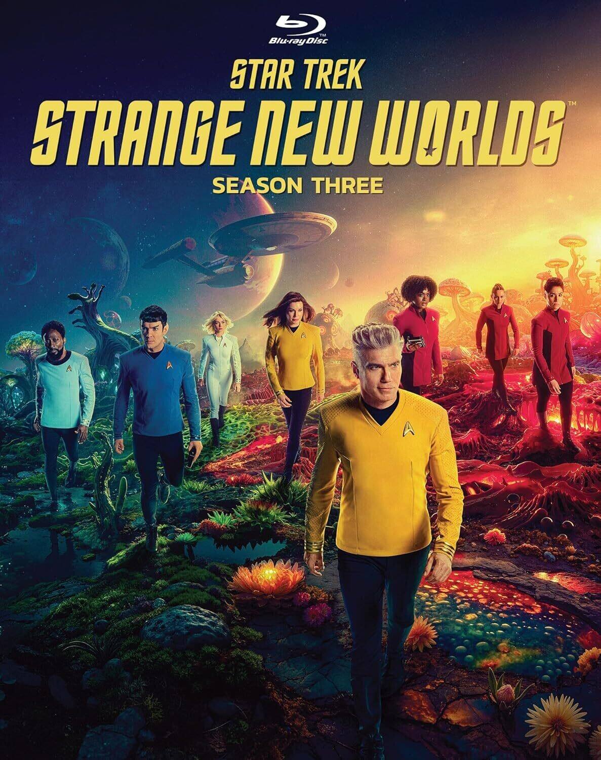 Front. Star Trek - Strange New Worlds: Season Three - BLU-RAY.