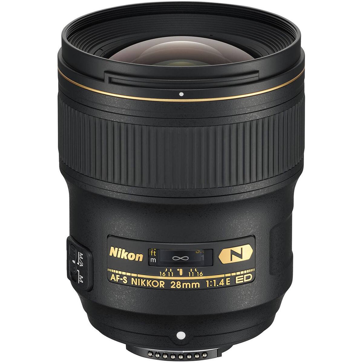 M/A M  
Nikon ft N m 1 16'11 l' '1'16 AF-S NIKKOR 28mm 1:1.4E ED