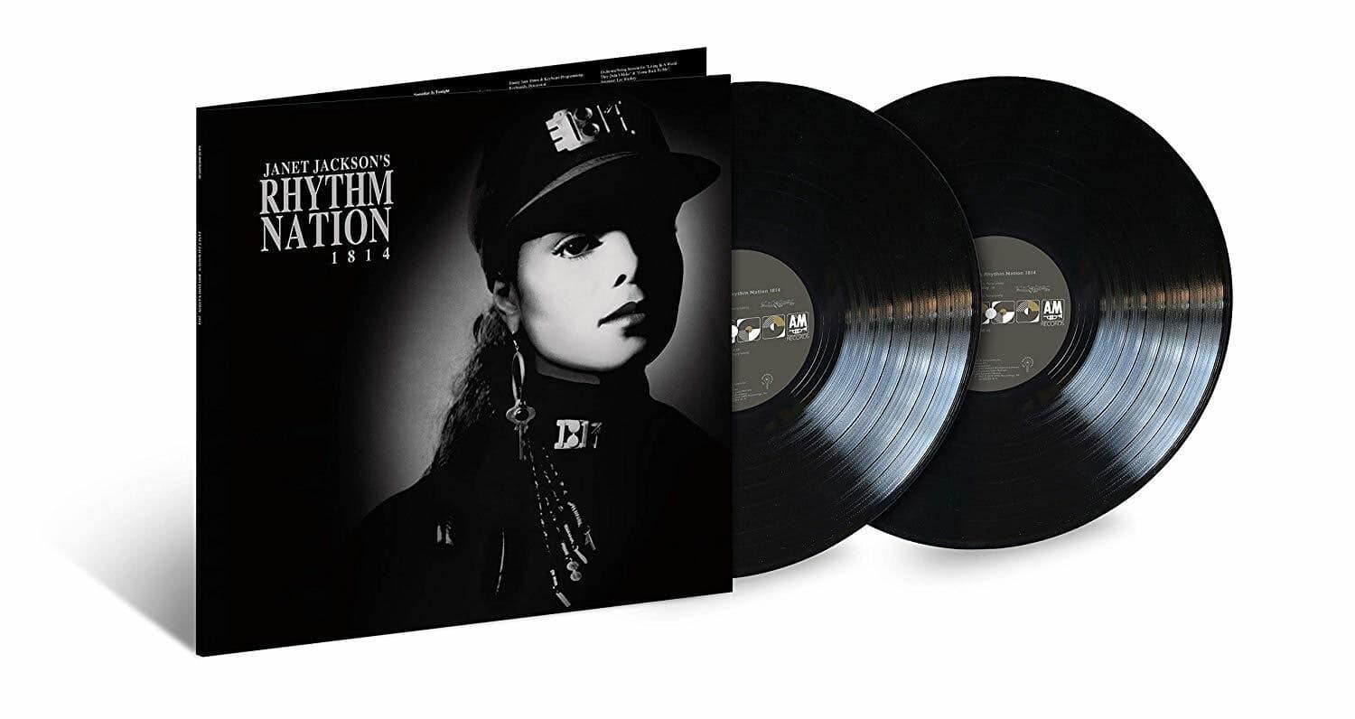 JANET JACKSON'S  
RHYTHM NATION 1814  

1  
Er E T.  
00 AM 50 AM 4TORO B