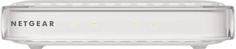 Angle. NETGEAR - ADSL2+ Broadband DSL Modem - White.