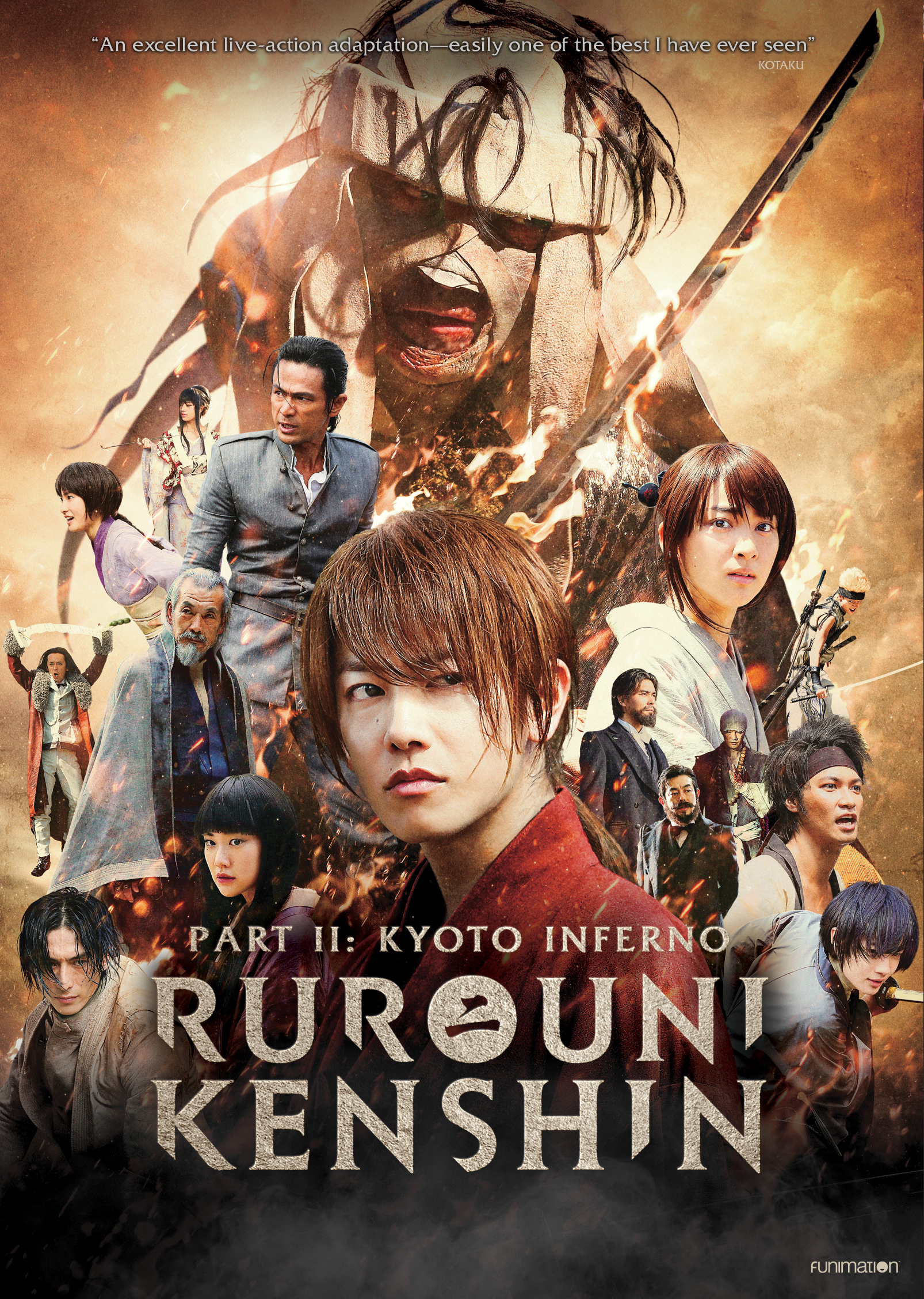 Rurouni Kenshin: Part II - Kyoto Inferno [DVD] [2014]