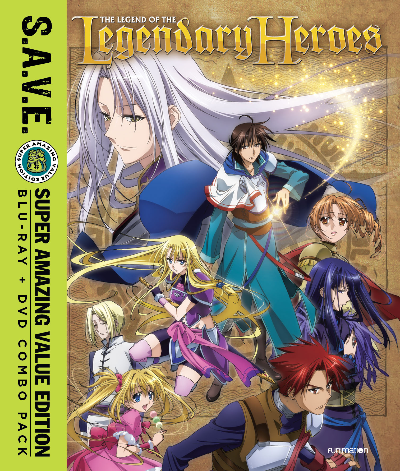 The Legend of the Legendary Heroes: The Complete Series [.E.]  [Blu-ray] [8 Discs] - Best Buy