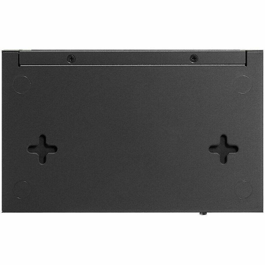 Alt View 1. TP-Link - Omada Access 6-Port Gigabit Switch with 4-Port PoE+ - 5 Ports - Manageable - Gigabit Ethernet - 10/100/1000Base-T - Black.