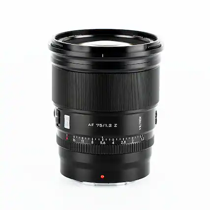 3 I A 16 11 AF 75/1.2 Z 8 5.6 4 2.8 2 VILTROX 1.2