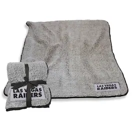 Logo Brands - Las Vegas Raiders 50" x 60" Frosty Fleece Team Blanket - Multicolor