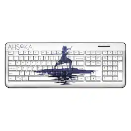 Keyscaper - Star Wars: Season 1 BaseZero Wireless USB Keyboard - Ahsoka