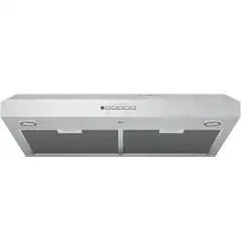 GE - 30 inches - Convertible - Under cabinet Range Hood - Stainless Steel