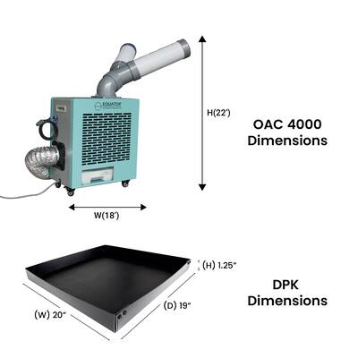 Equator 10,000 BTU OUTDOOR INDOOR AIR CONDITIONER HEATER