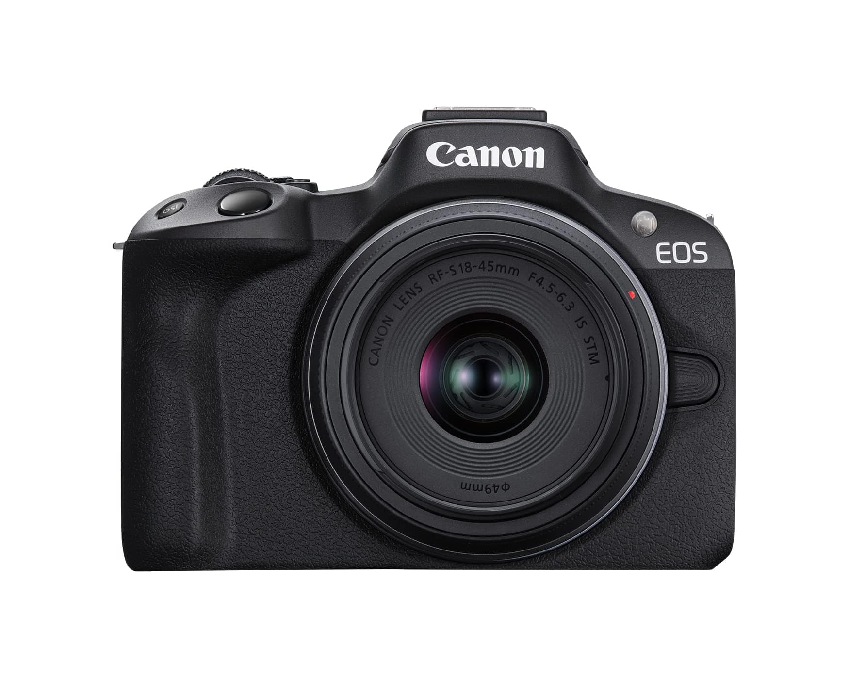 Canon - EOS R50 Mirrorless Vlogging Camera w RF S 18 45mm Lens 24.2MP 4K (International Version) - Black