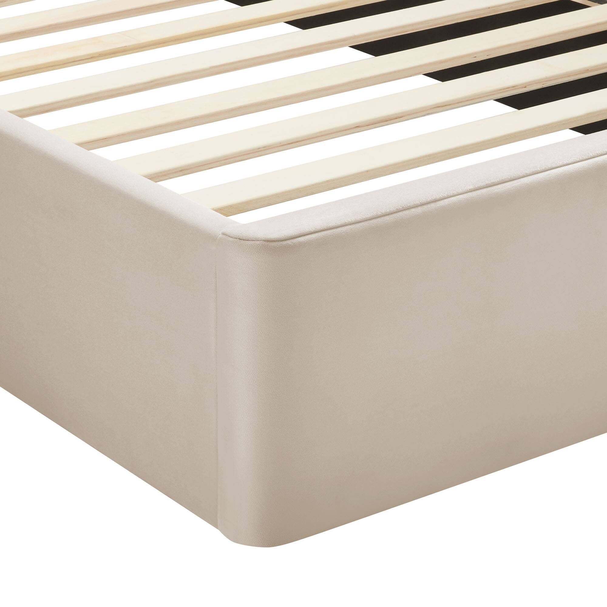 Alt View 4. Modway - Astra Wood King Platform Bed - Brown.