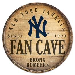 WinCraft - New York Yankees 14'' Circular Wood Sign - Multicolor