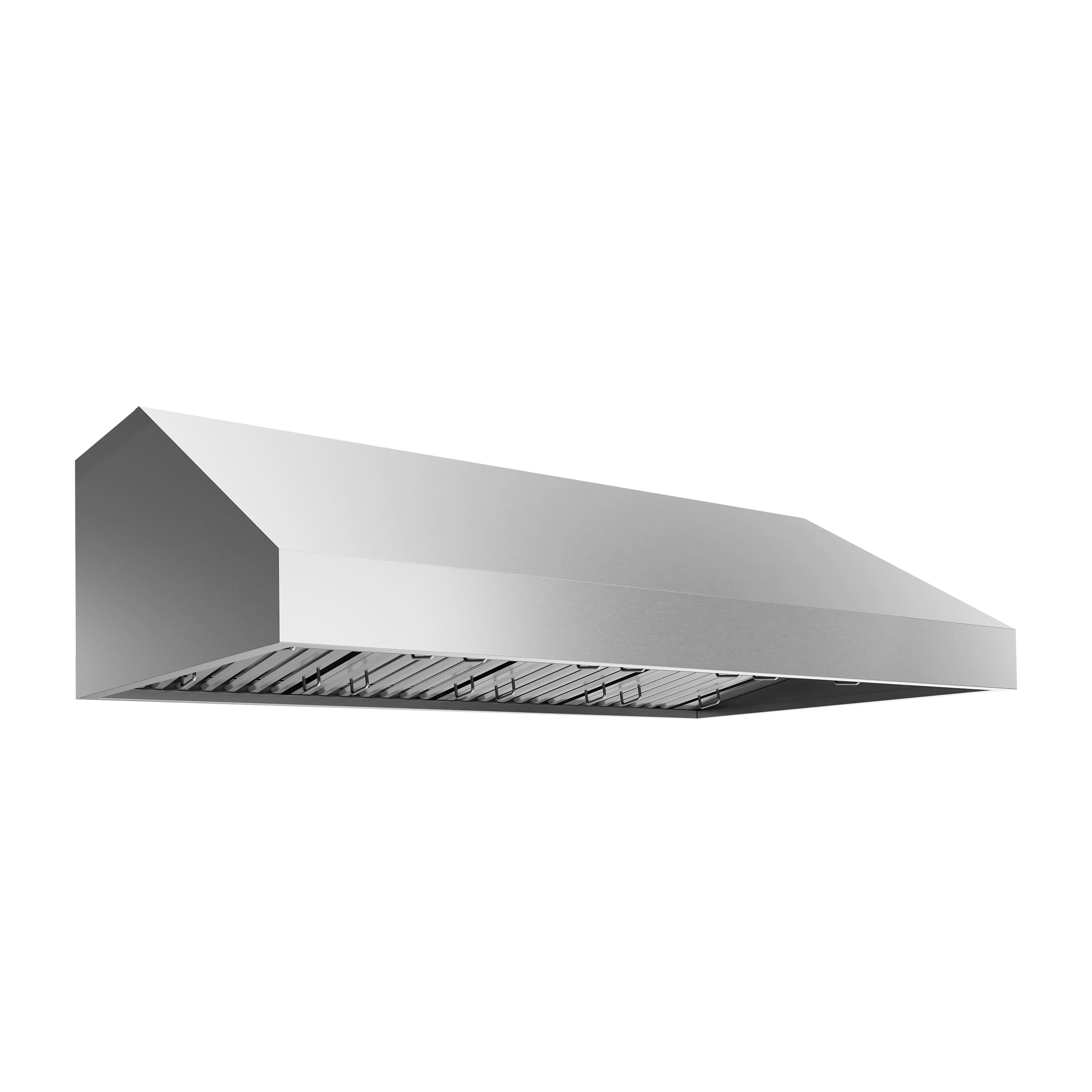 Back. ZLINE - ZLINE 60 in. Externally Vented Under Cabinet Outdoor Grill Range Hood (GOU1-60) - Stainless Steel.