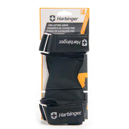 2 T Harbinger CHARGES PESADO DE TAMIENTO PESADO PRO LIFTING GRIPS SOULEVE LEVANTAMIENTO AMIENTO POIGNES DE LEVAGE PRO TINU LEVAN PUOS DE ELEVACIN PRO AVYLT YA Harbinger Harbinger
PRO LIFTING GRIPS
POIGNÉES DE LEVAGE PRO
PUNOS DE ELEVACIÓN PRO