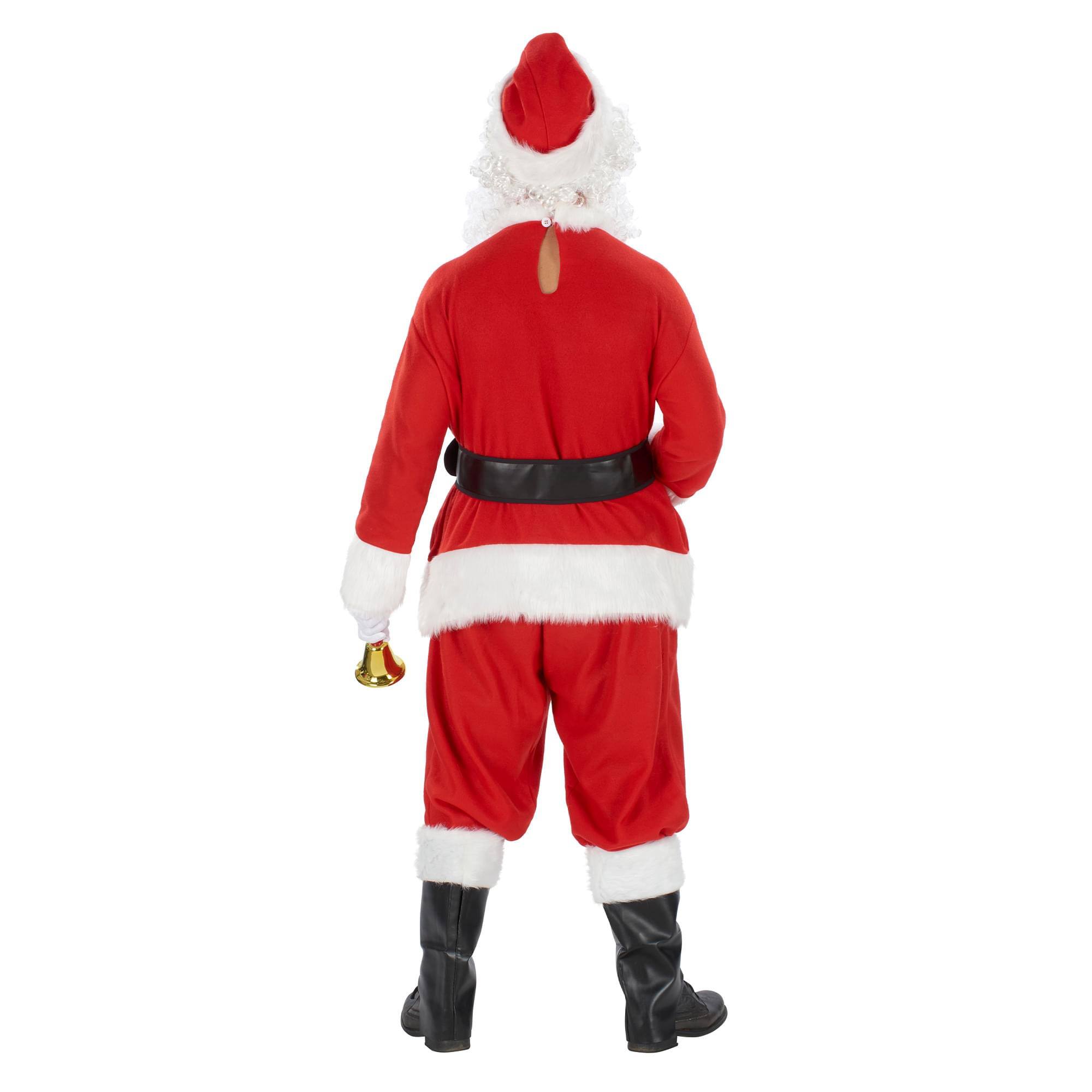 Alt View 10. Orion Costumes - Plush Santa Adult Costume | Extra Large - Red.
