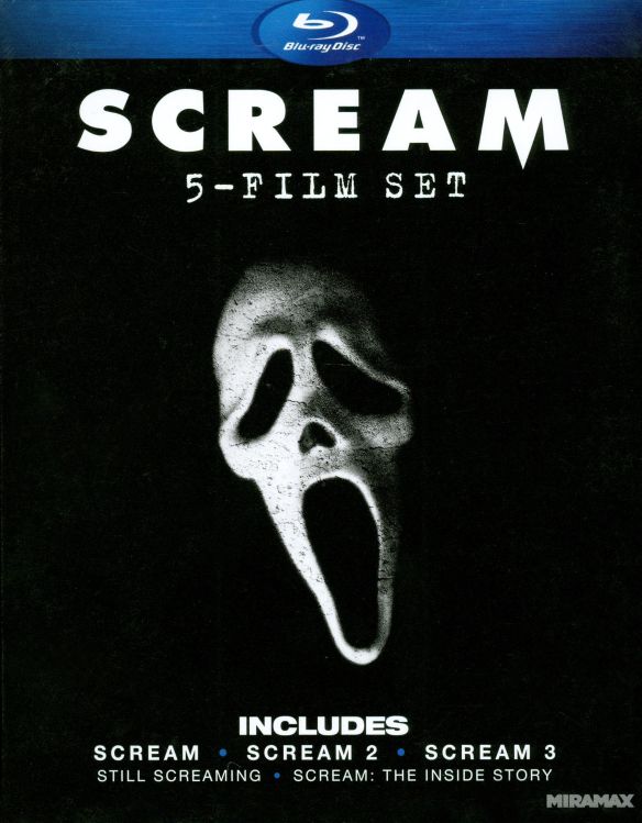  Scream: 5 Film Set [4 Discs] [Blu-ray]