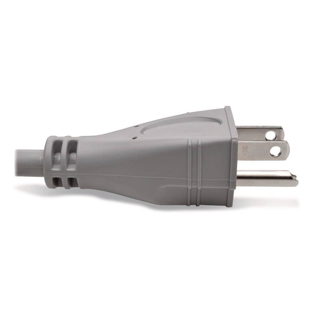 Back. Tripp Lite - Tripp Lite P024-015-GY-HG Hospital-Grade Extension Cord 15 ft 15 A Gray - Gray.