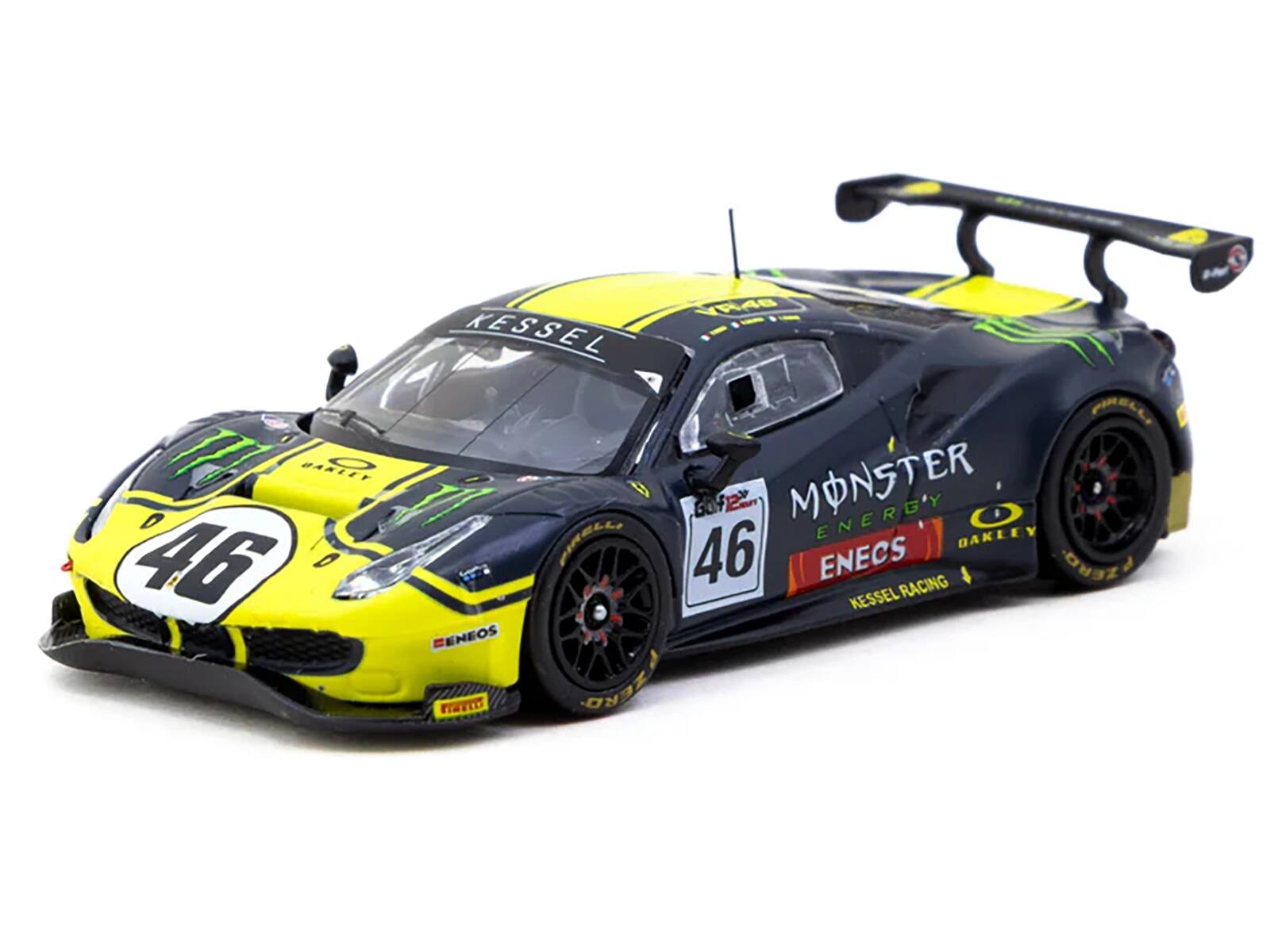 A GARLLY 0 D 46 0 4RAS KESSEL PSEL 6OF 22 MONSTER ENERG'Y C NCLL DAKLEY 46 ENECS RACING ZERO 1 KESSEL BENEOS n ONZ

Corrected text based on the image:
- KESSEL
- 46
- MONSTER ENERGY
- ENEOS
- DAKLEY
- KESSEL RACING
- Pirelli
- Golf24
- BENEOS
- Pirelli