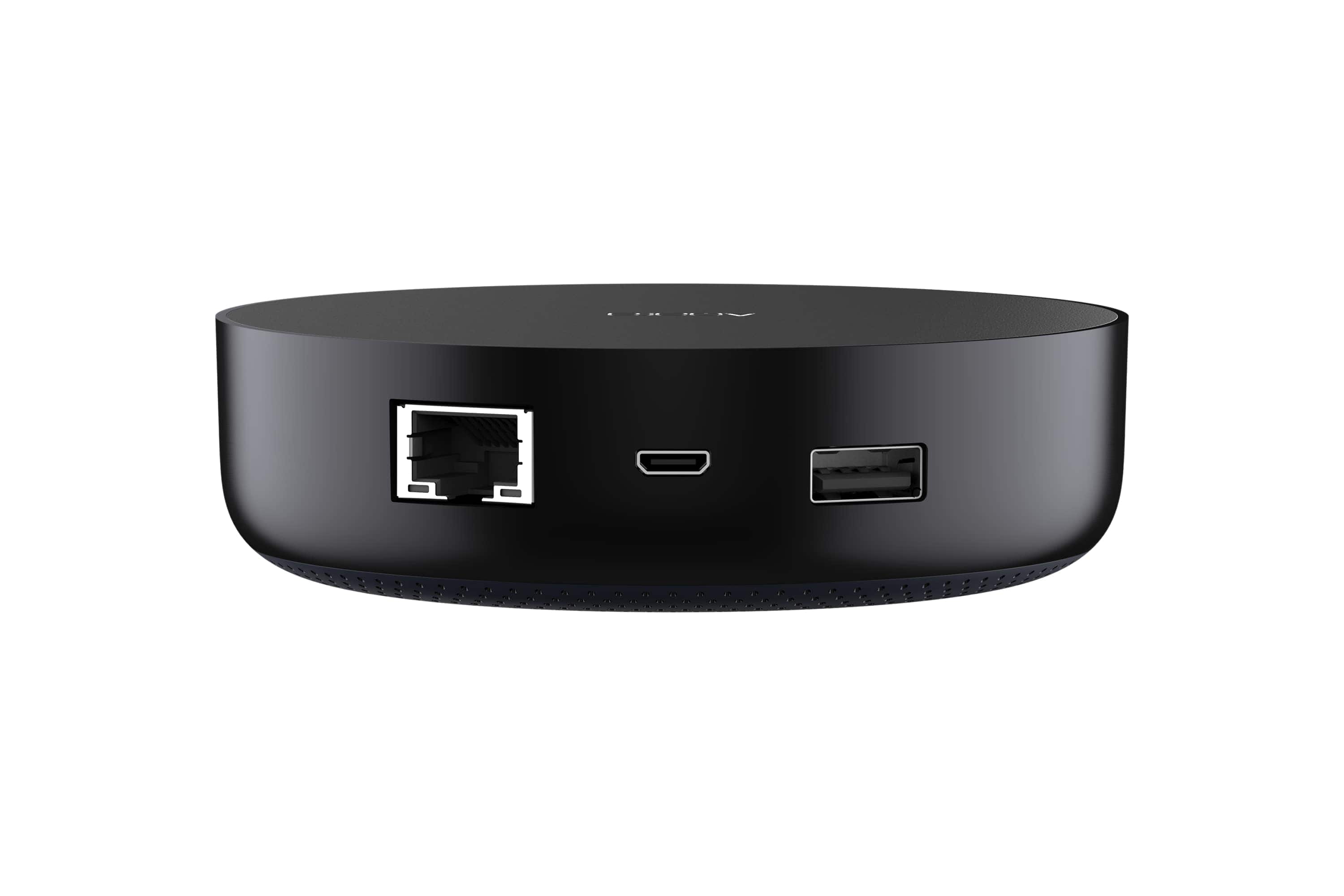 Alt View 12. Aqara - M2 Hub Control Center- Bridge with Alarm and IR Remote Control Function/ Supports Apple HomeKit, Alexa, Google Assistant - Black.