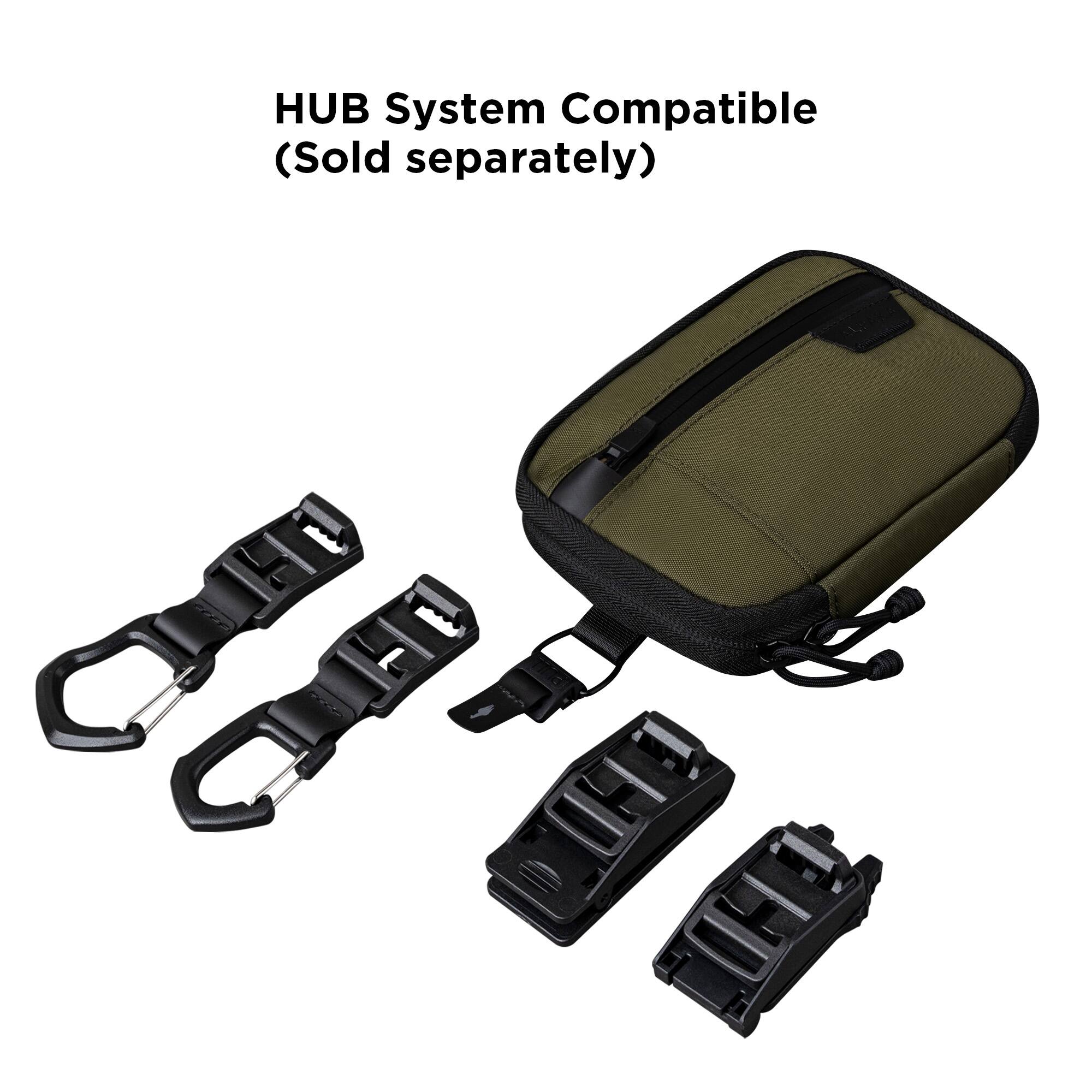 HUB System Compatible  
(Sold separately)