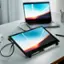 Left. Wacom - Movink 13" Creative Pen Drawing Tablet with Touch Display - Black.