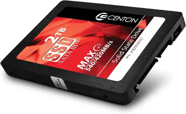 G CENTON 2TB SATA III State Drive 2TB25S3WVS1 SATA 540/420MB/s SPEED Solid PN: 2TB25S3WVS1 MAX READING & WRITING SPEED WRITING READING WARRANTY 049