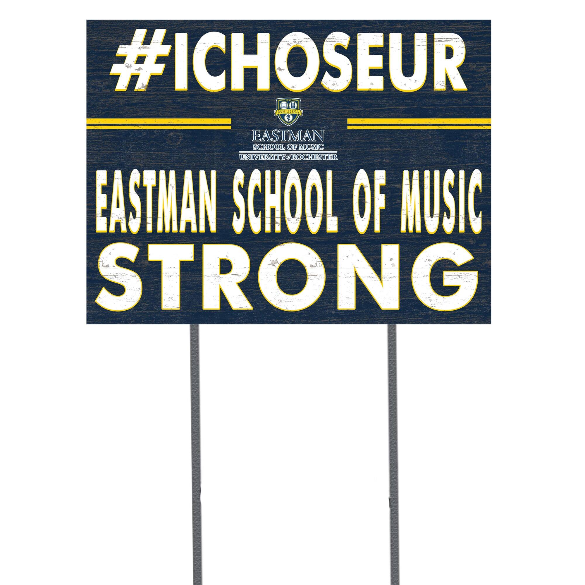 Rochester Yellow Jackets 18'' x 24'' I Chose Lawn Sign