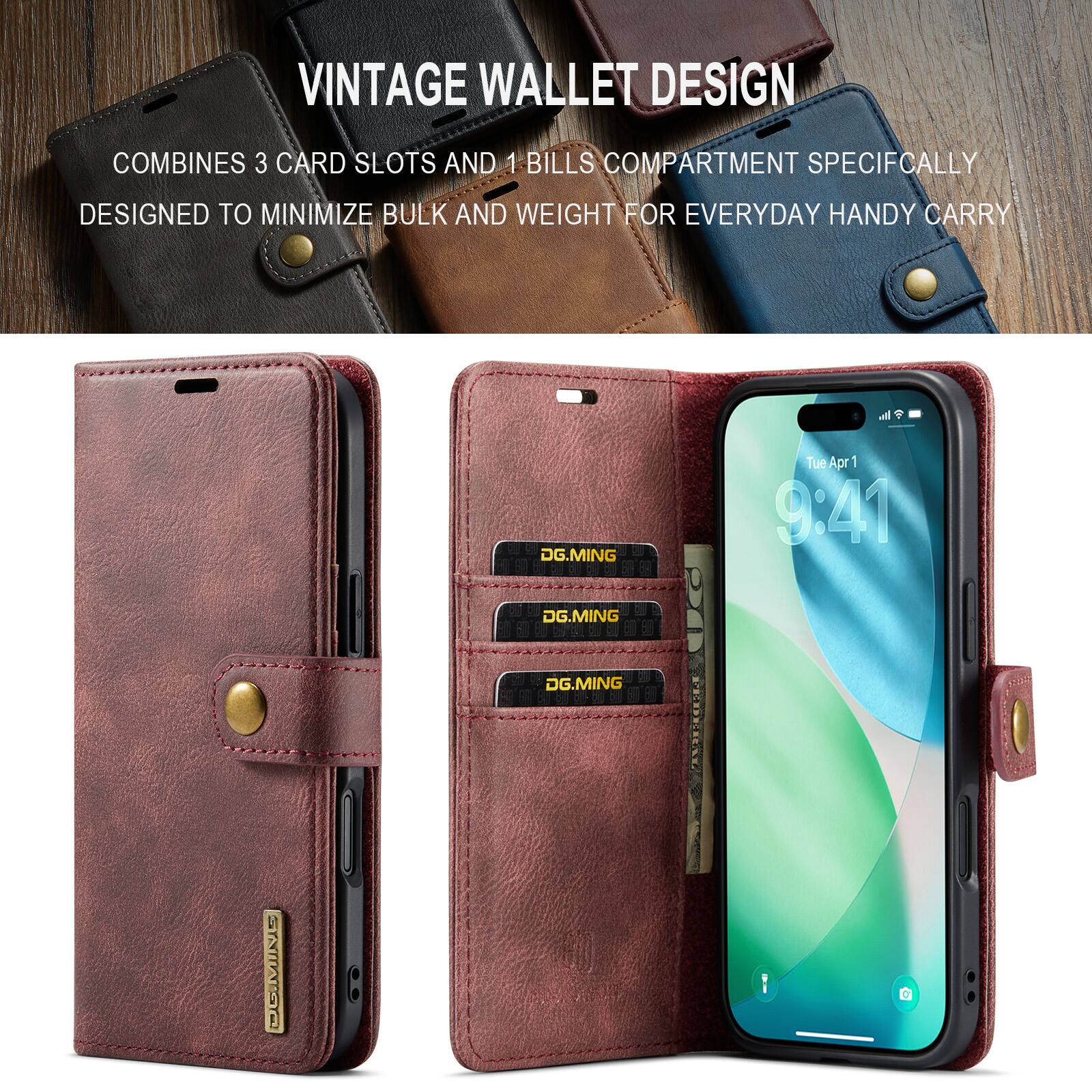 VINTAGE WALLET DESIGN

COMBINES 3 CARD SLOTS AND 1 BILLS COMPARTMENT SPECIFICALLY DESIGNED TO MINIMIZE BULK AND WEIGHT FOR EVERYDAY HANDY CARRY