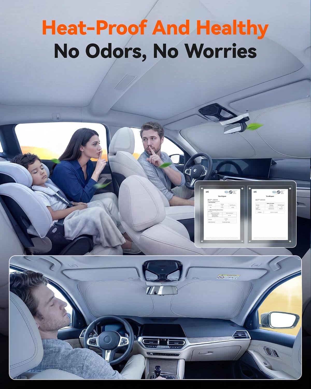 Heat-Proof And Healthy  
No Odors, No Worries