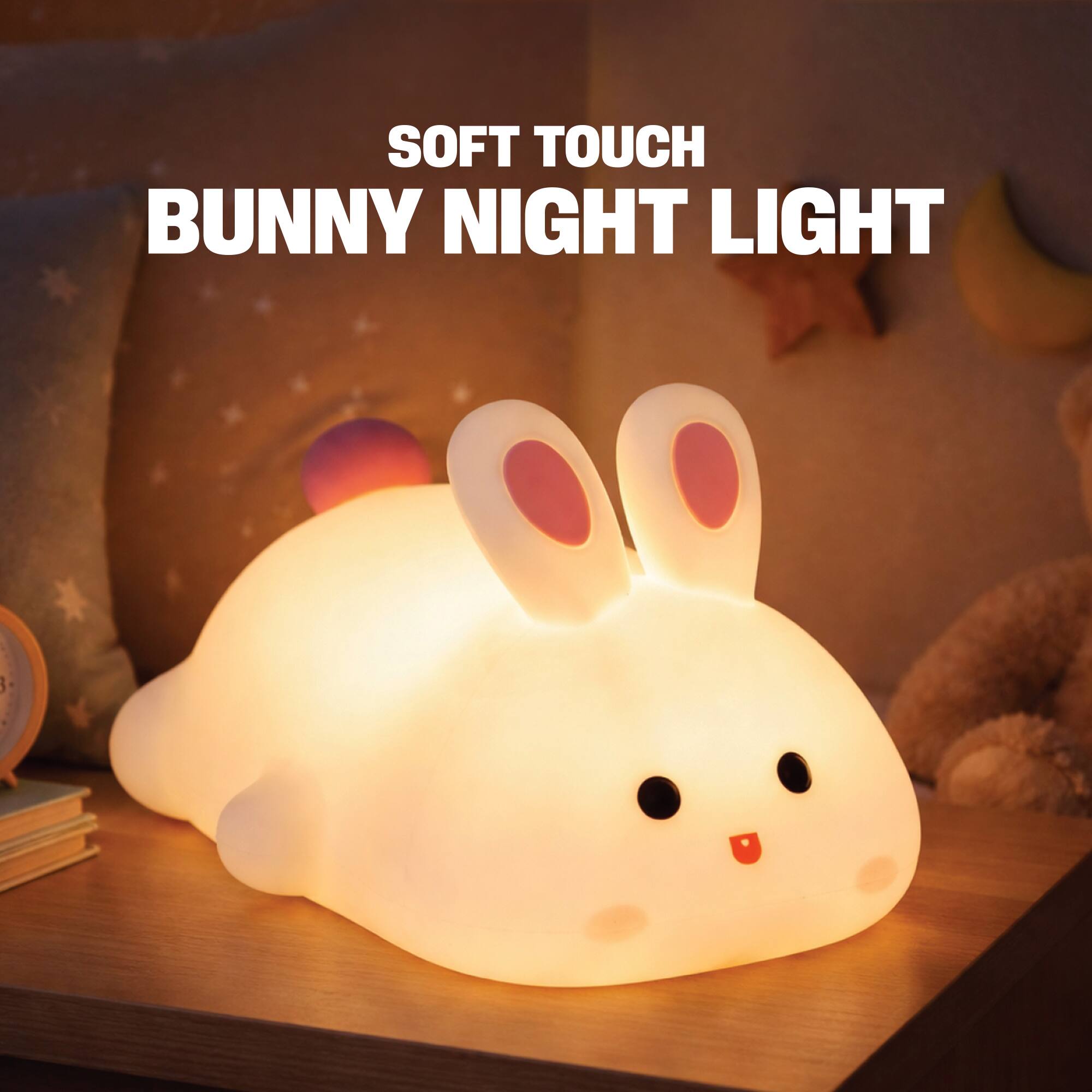 SOFT TOUCH BUNNY NIGHT LIGHT