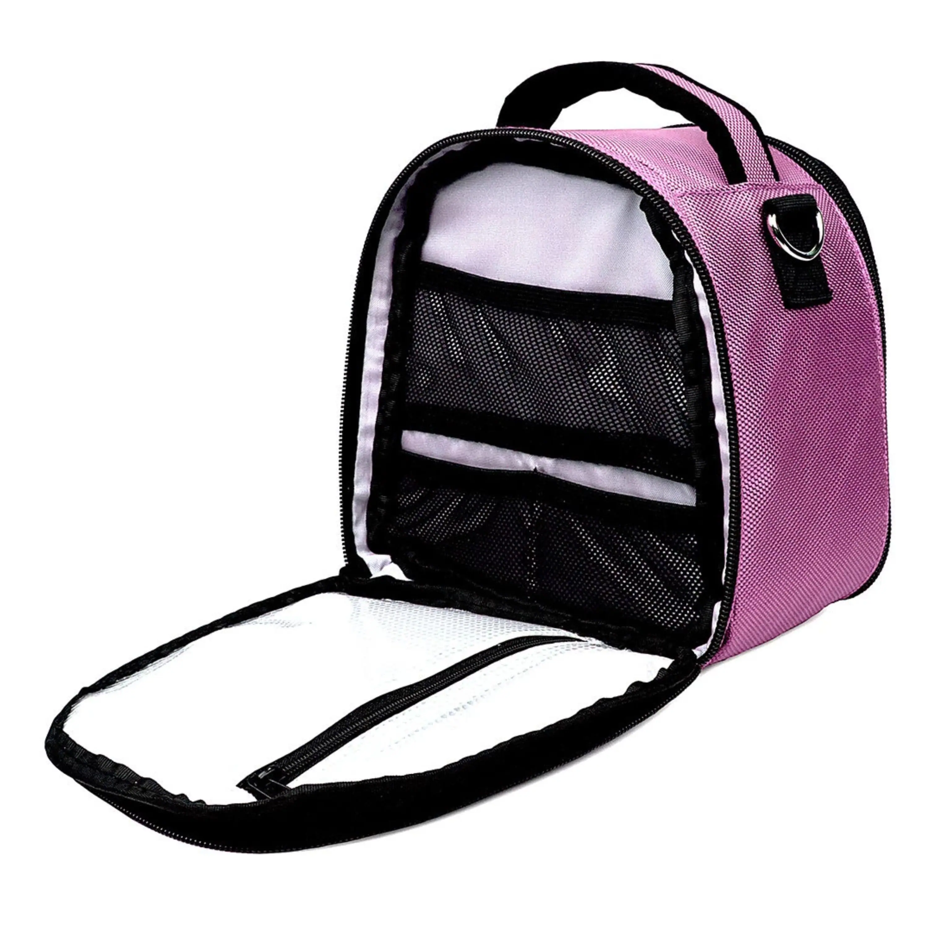 Alt View 2. Kitcheniva - Small DSLR Camera Shoulder Bag Case For Canon EOS Rebel Baby Pink - Baby Pink.