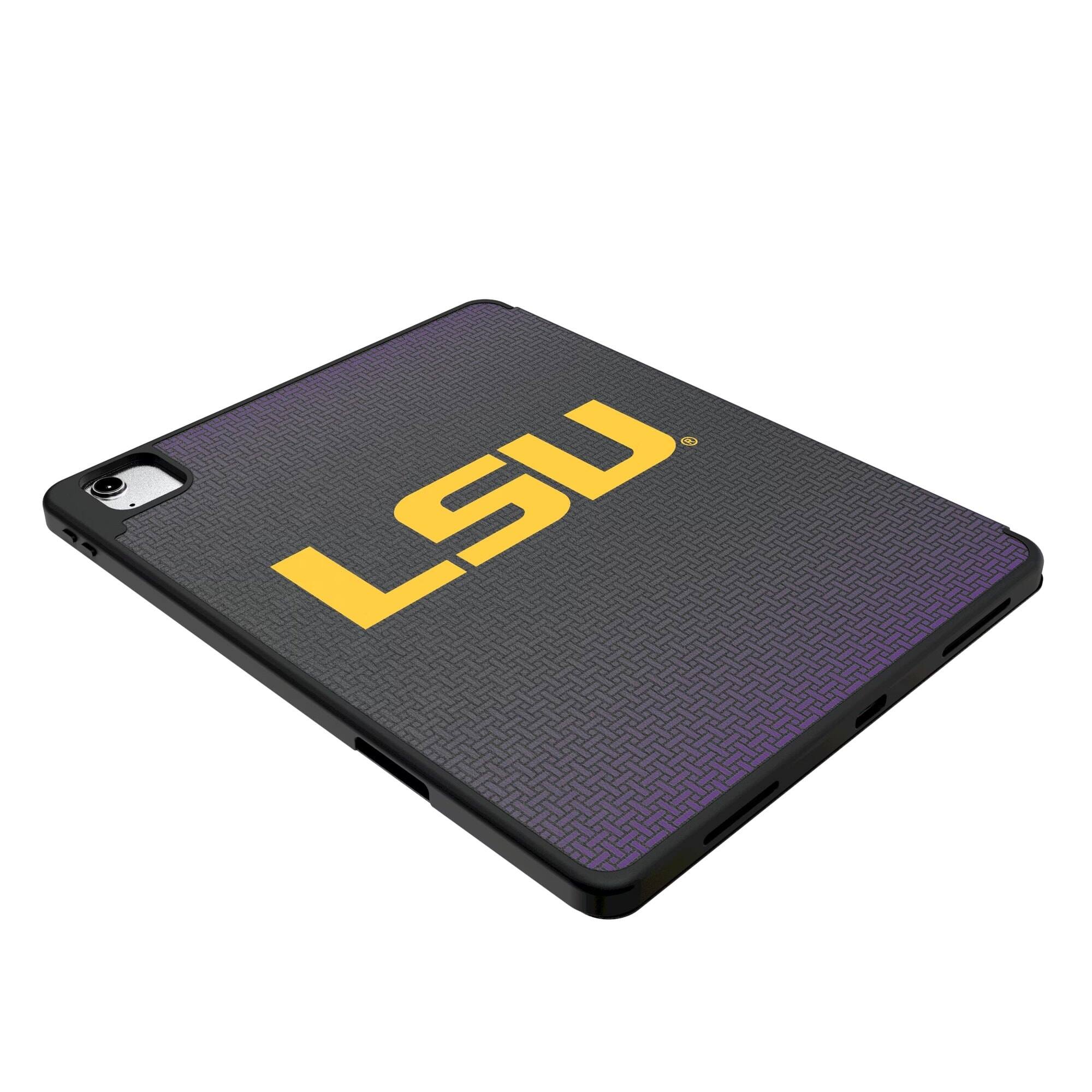 Alt View 2. Keyscaper - LSU Tigers iPad Case - 13in Air M2/M3 - Black.