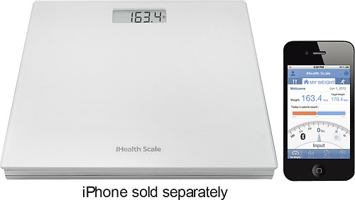 Best Buy: iHealth Digital Scale for Apple® iPhone® iPod® touch and