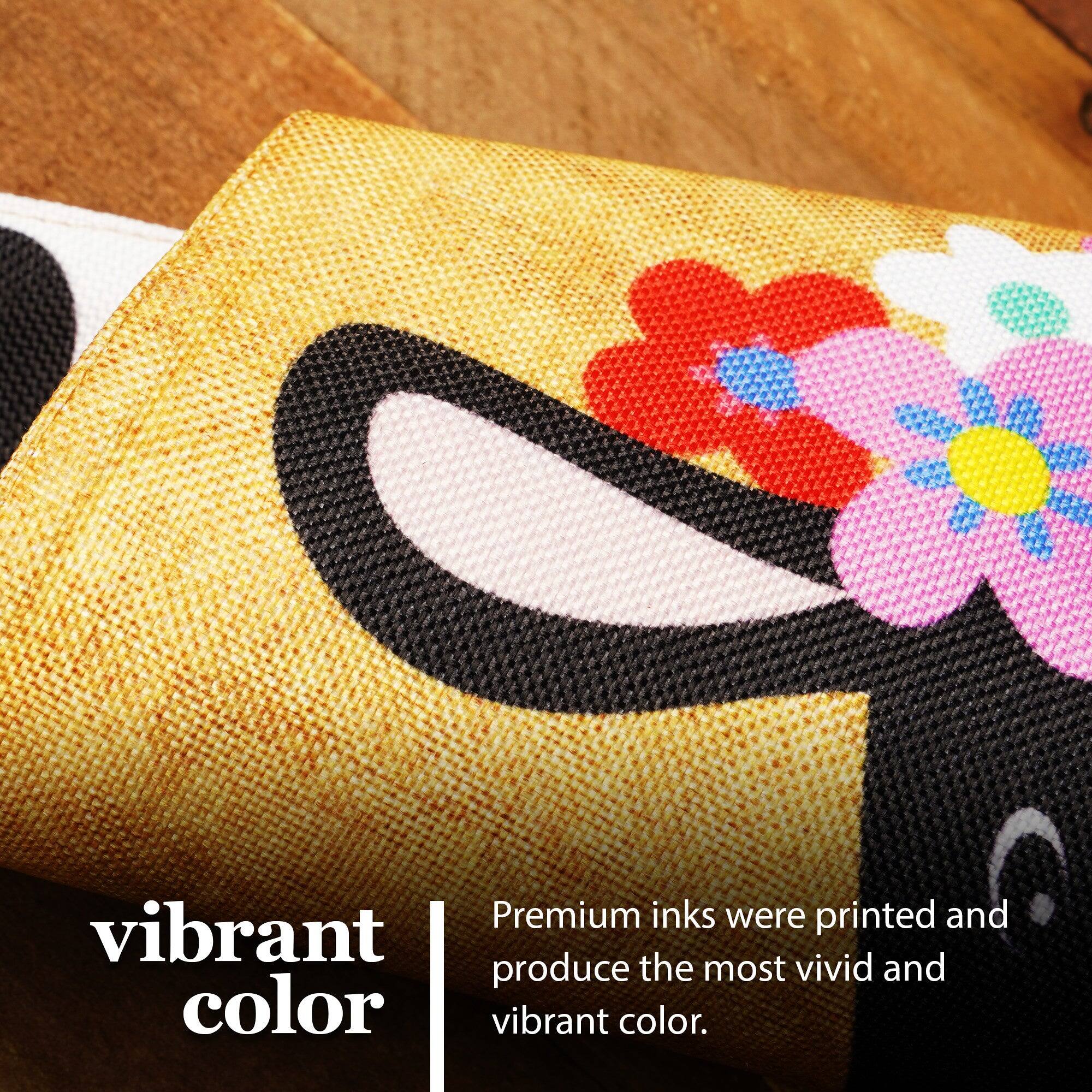 Premium inks were printed and produce the most vivid and vibrant color.