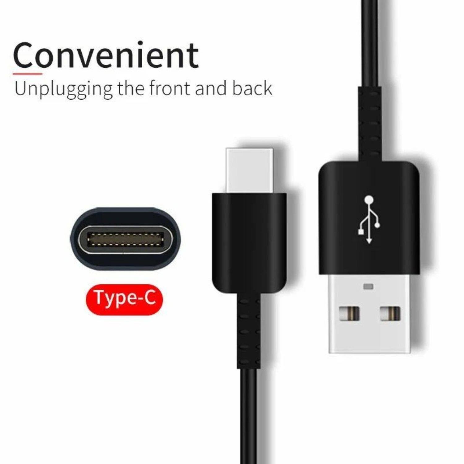 Convenient  
Unplugging the front and back  

Type-C
