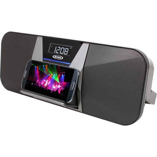 UPC 077283954009 product image for Jensen - Portable Bluetooth Speaker With Charging For All Smartphones - Black | upcitemdb.com