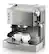 Angle. De'Longhi - Espresso Machine with 15 bars of pressure, Milk Frother and removable water tank - Stainless Steel.