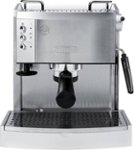 Front Zoom. De'Longhi - Espresso Machine with 15 bars of pressure, Milk Frother and removable water tank - Stainless Steel.