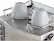 Alt View 14. De'Longhi - Espresso Machine with 15 bars of pressure, Milk Frother and removable water tank - Stainless Steel.