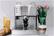 Alt View 15. De'Longhi - Espresso Machine with 15 bars of pressure, Milk Frother and removable water tank - Stainless Steel.