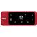 Front Standard. RCA - 2 GB Flash MP3 Player - Red.