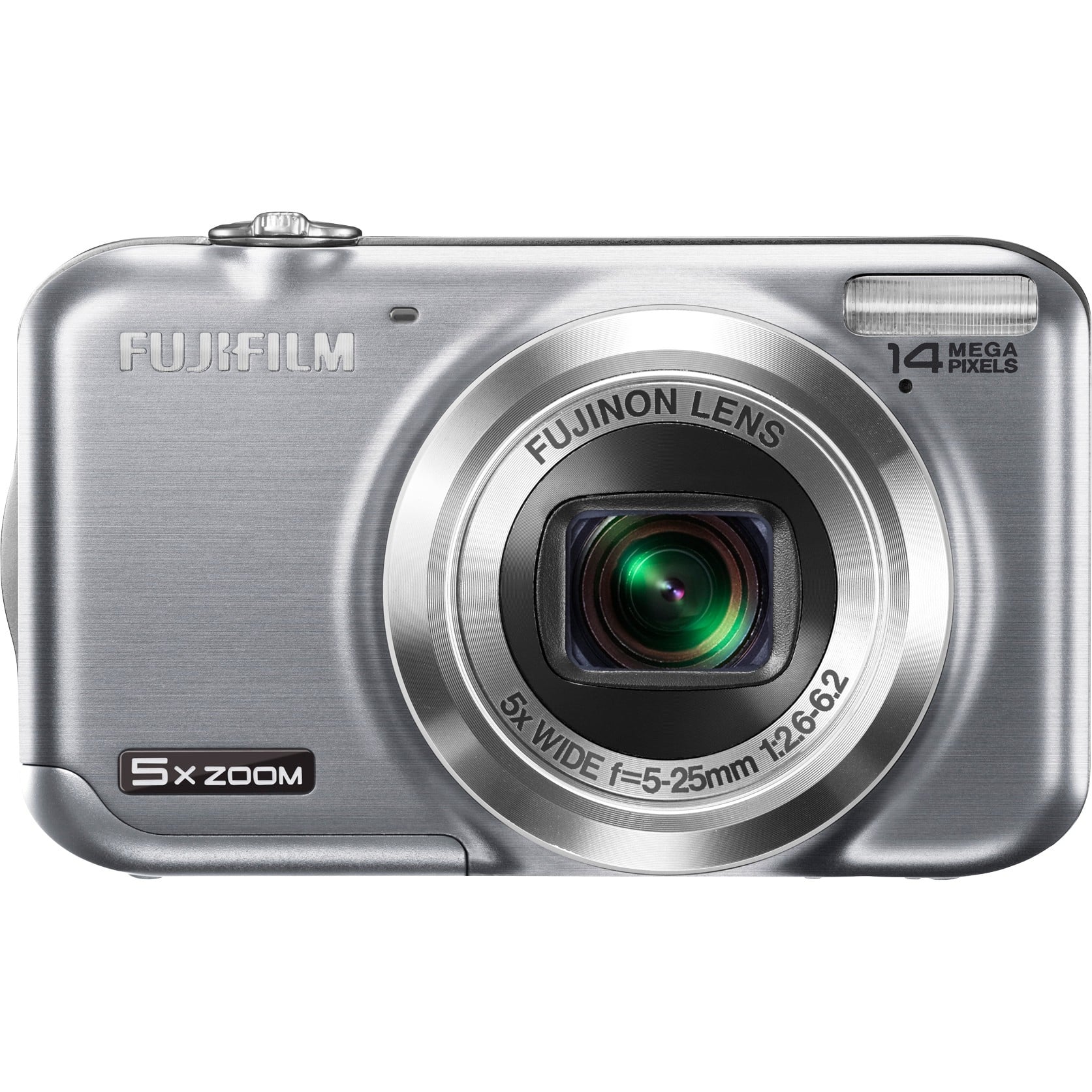 Best Buy: Fujifilm FinePix 14 Megapixel Compact Camera Silver JX300