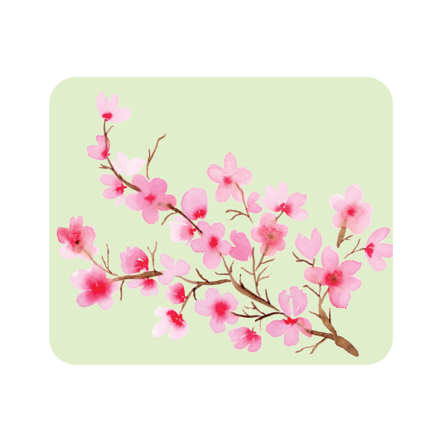 Front. OTM Essentials - OTM Essentials Mouse Pad, Cherry Blossoms - Mulit.
