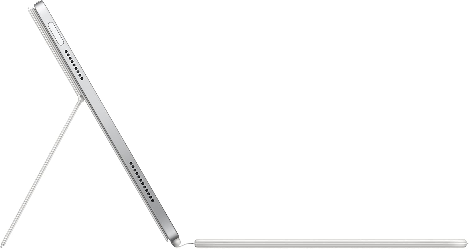 Alt View 1. Apple - Apple Magic Keyboard Folio: iPad Keyboard and case for iPad (10th Generation), Detachable Two-piece Design that attaches - White.