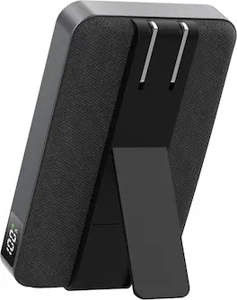 myCharge - MagLock Lux+ 10,000 mAh Portable Charger for Most MagSafe Compatible Devices - Black