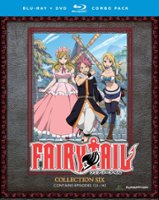 Fairy Tail: Collection Six [Blu-ray/DVD] [8 Discs] - Front_Original