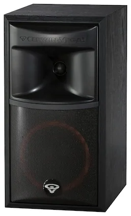 Cerwin Vega - XLS-6 2-Way Bookshelf Speaker (Each) - Black Ash
