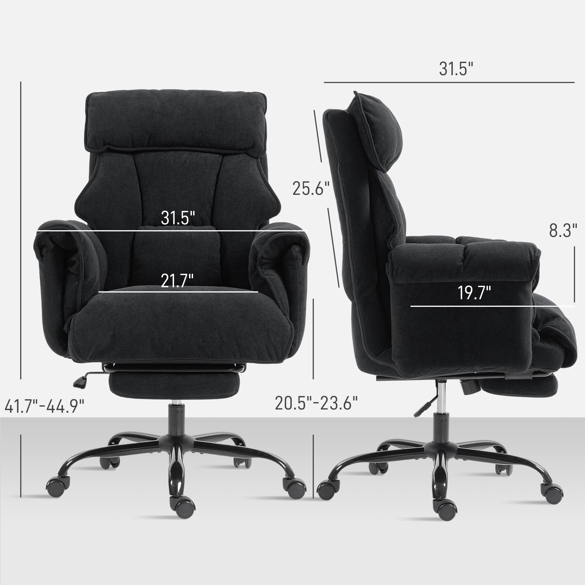 31.5"  
25.6"  
31.5"  
8.3"  
21.7"  
19.7"  
41.7"-44.9"  
20.5"-23.6"